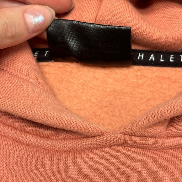 Alphalete Athletics Pink Womens L Gym Long‎ Oversized Pullover Sweatshirt Hoodie - Picture 5 of 15